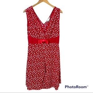 🌴$5 Red Polka Dot Dress
